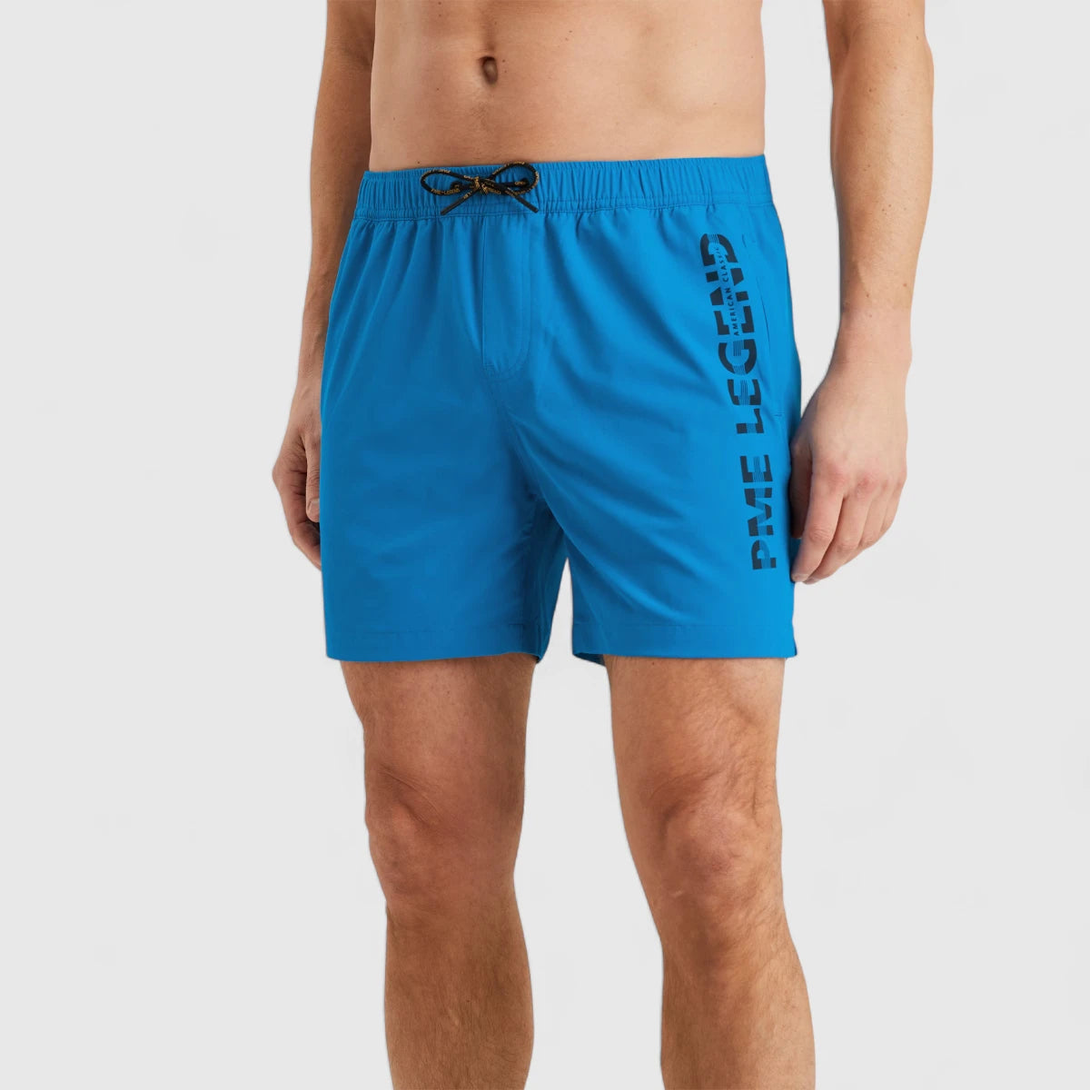 PSH2504671-5185 PME Legend Swimshorts Solid Logo Cobalt Blue
