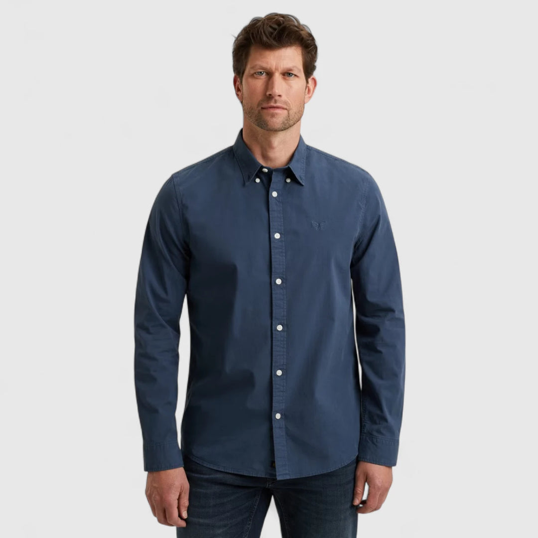 PSI2508044-5056 PME Legend Overhemd American Classic Dark Denim / Blauw