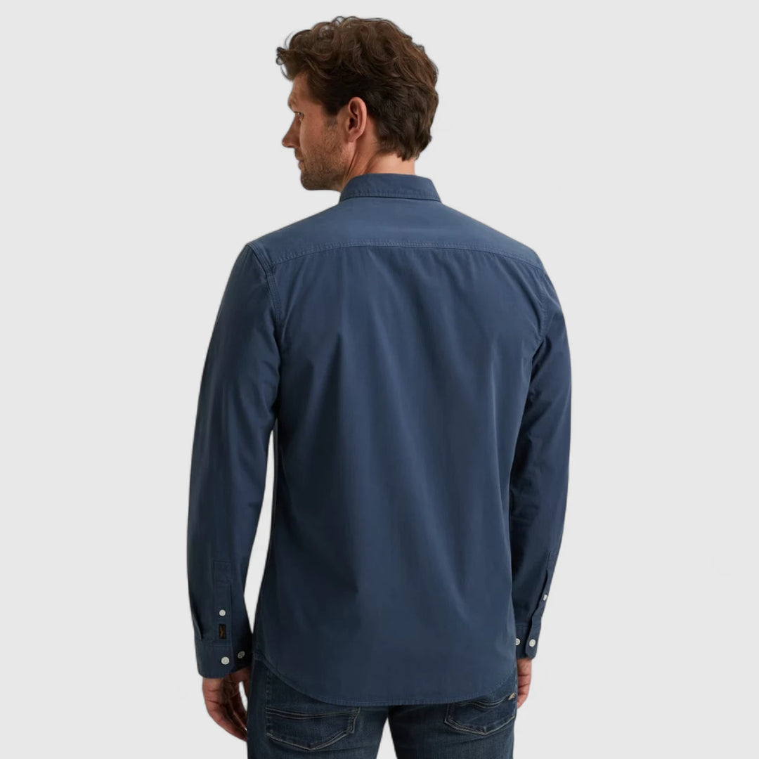 PSI2508044-5056 PME Legend Overhemd American Classic Dark Denim / Blauw