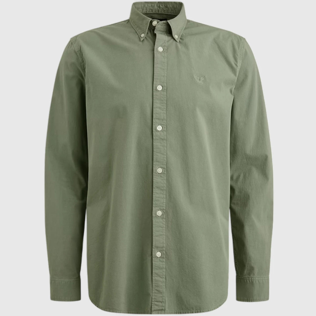 PSI2508044-6022 PME Legend Overhemd American Classic Chinois Green / Licht Groen