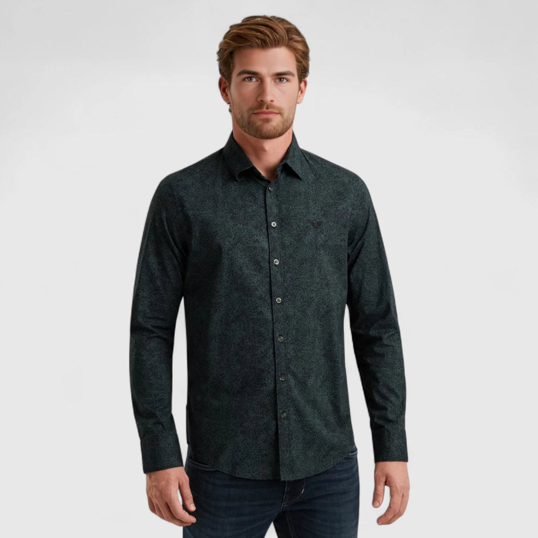 PSI2508211-5281 PME Legend Shirt Print Cotton Lycra Salute