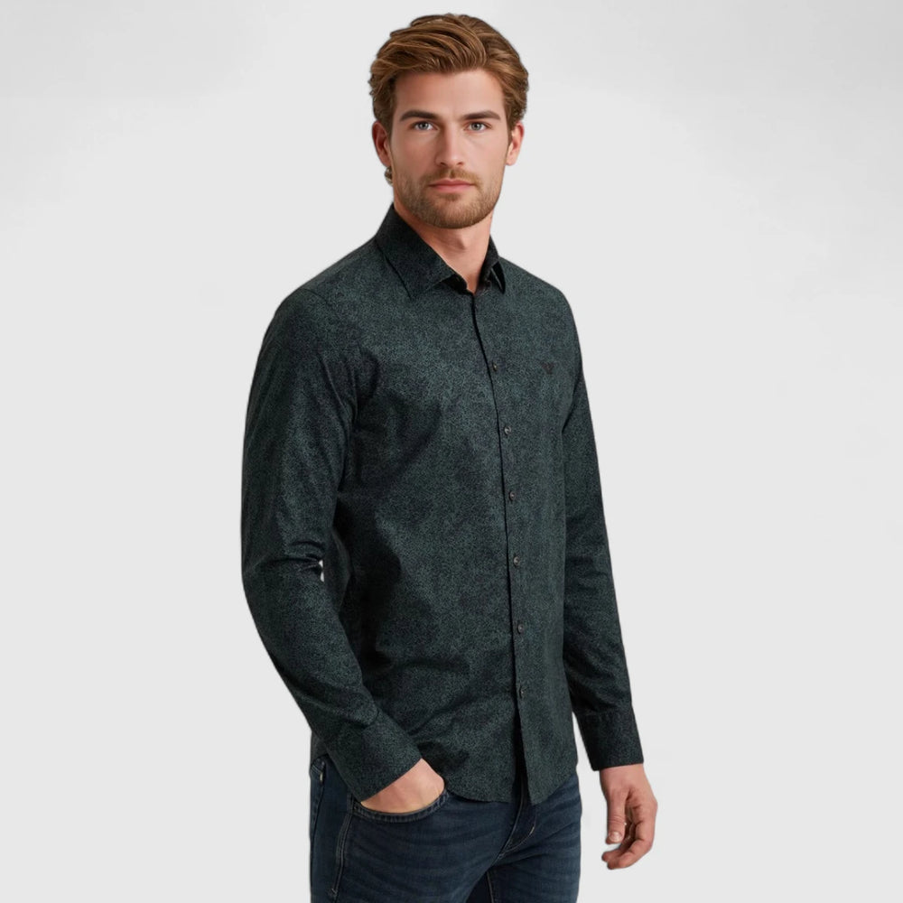 PSI2508211-5281 PME Legend Shirt Print Cotton Lycra Salute