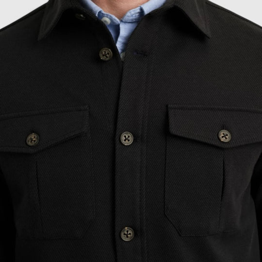 PSI2508231-5109 PME Legend Overshirt Comfort Heavy Twill Blue Graphite