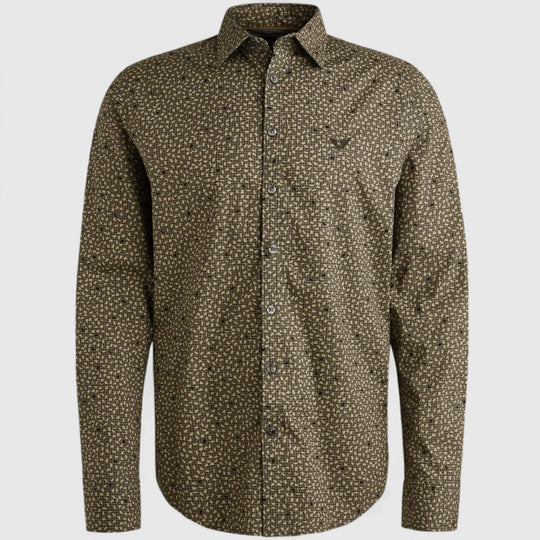 PSI2509240-8039 PME Legend Shirt Print On Cotton Lycra Beluga