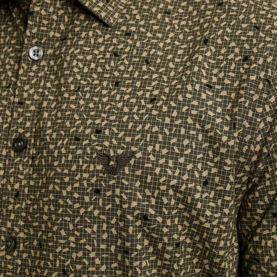 PSI2509240-8039 PME Legend Shirt Print On Cotton Lycra Beluga