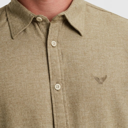 PSI2510202-6389 PME Legend Shirt YarnDyed Grindle Dusky Green