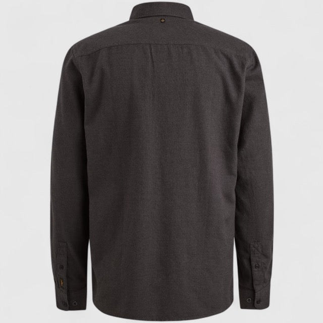 PSI2510202-9067 PME Legend Shirt YarnDyed Grindle Jet Black