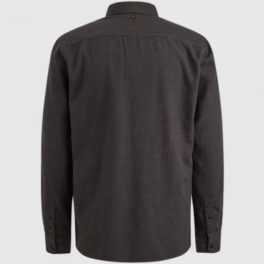 PSI2510202-9067 PME Legend Shirt YarnDyed Grindle Jet Black