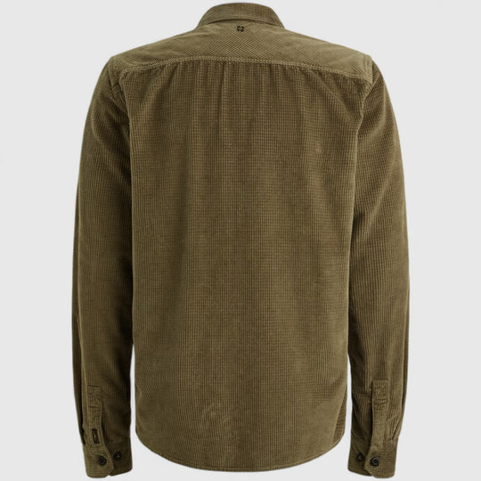 PSI2510206-6389 PME Legend Overshirt Dobby Cord Dusky Green