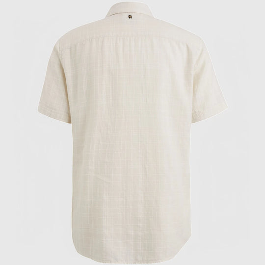 PSIS2503246-7011 PME Legend Shirt Tone in Tone Grid Check Birch