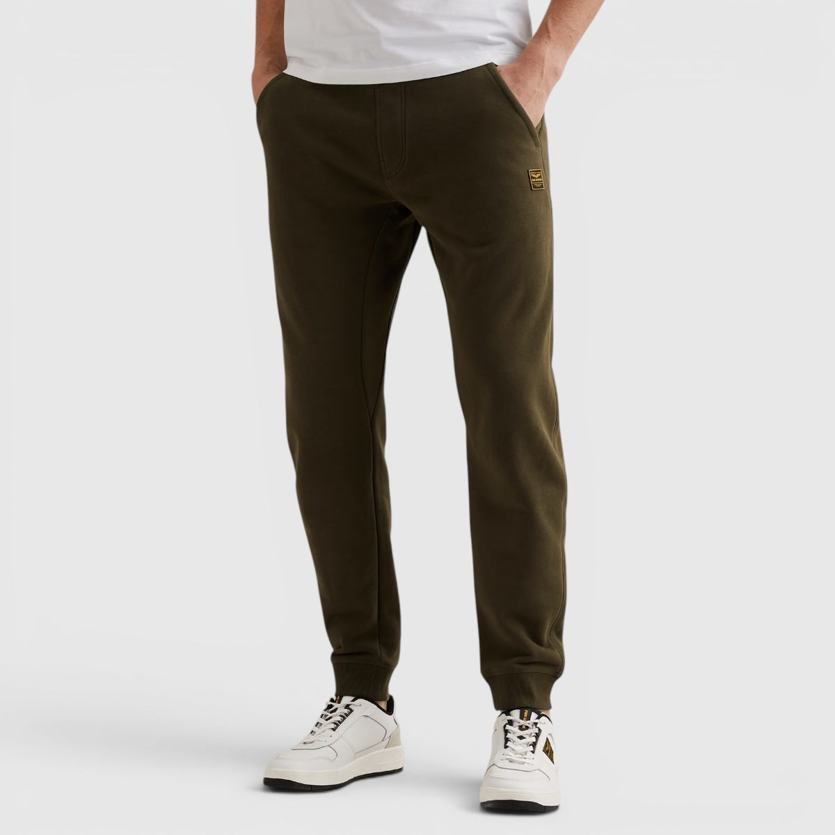 PSP2602621-6416 PME Legend Joggingbroek Skyglizer Olive Night / Groen