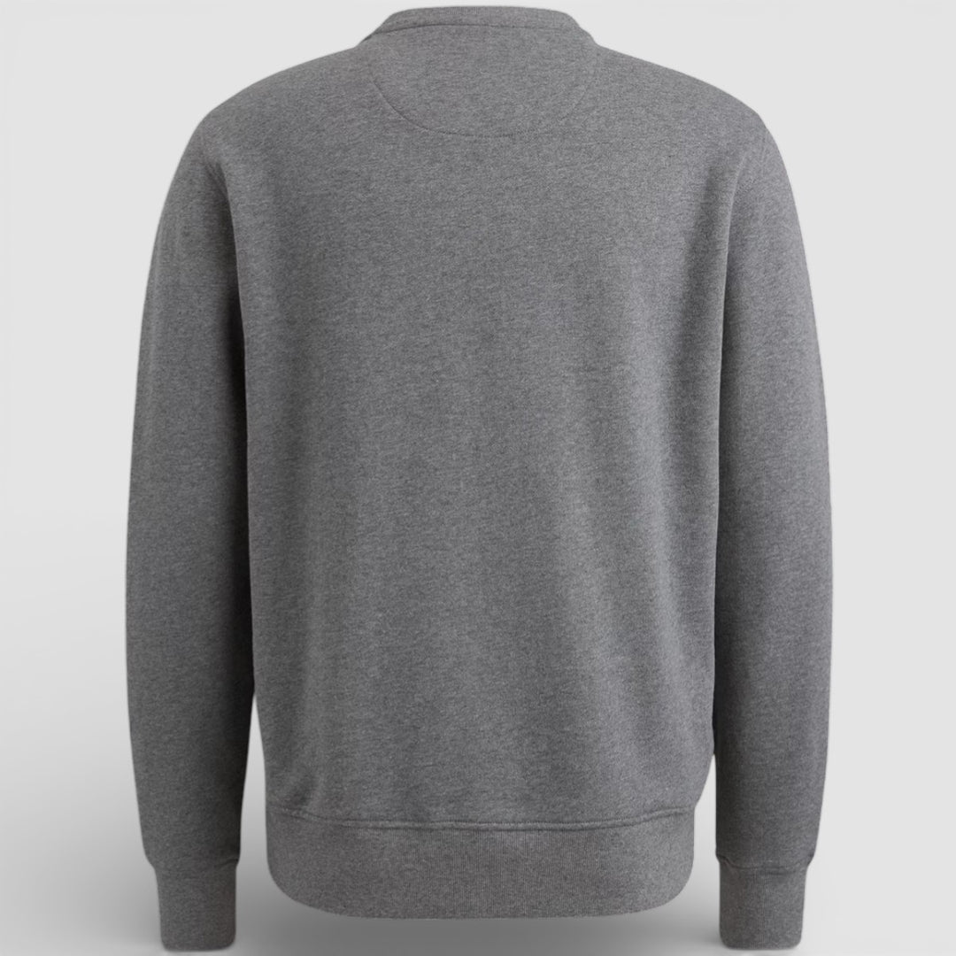 PSW0000440-960 PME Legend Crewneck Logo Soft Terry Grey Melee / Grijs