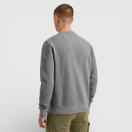 PSW0000440-960 PME Legend Crewneck Logo Soft Terry Grey Melee / Grijs