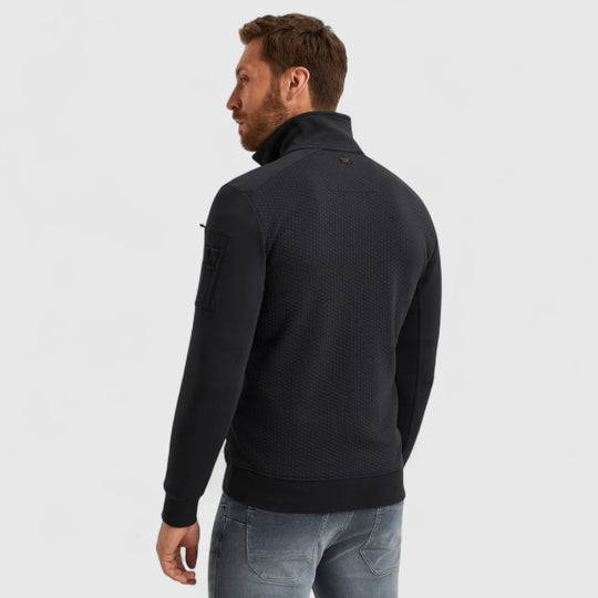 PSW2508436-5281 PME Legend Zip Jacket Jacquard Interlock Sweat Salute