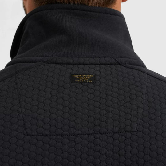PSW2508436-5281 PME Legend Zip Jacket Jacquard Interlock Sweat Salute