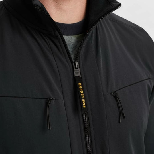 PSW2508438-5281 PME Legend Sweater Zip Jacket Jacquard Interlock Salute