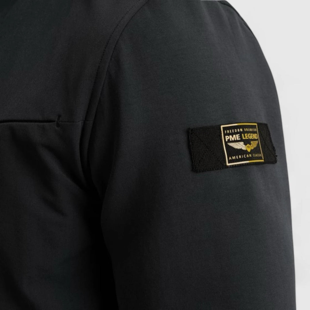 PSW2508438-5281 PME Legend Sweater Zip Jacket Jacquard Interlock Salute