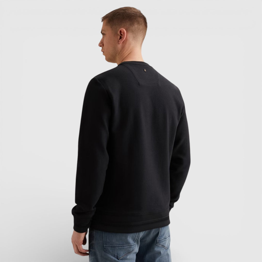 PSW2602485-5281 PME Legend Sweater Crewneck Cotton Blend Salute / Donkerblauw