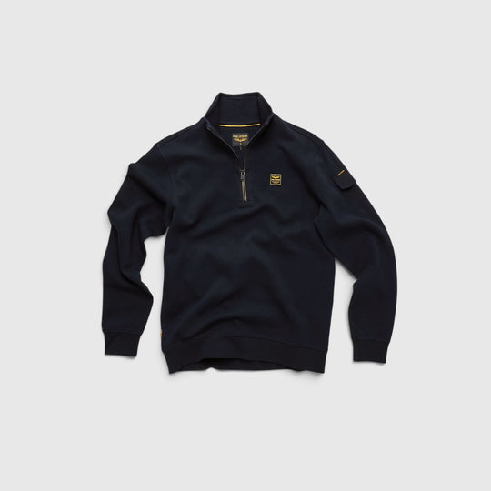 PME Legend Sweater Half Zip Collar Interlock Jersey