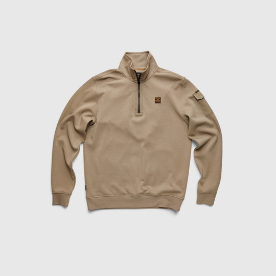 PME Legend Sweater Half Zip Collar Interlock Jersey