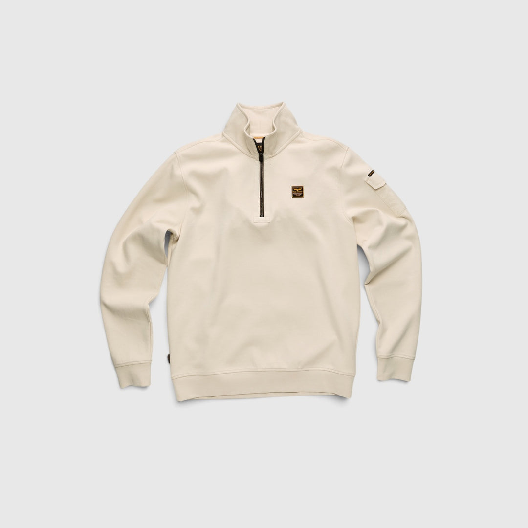 PME Legend Sweater Half Zip Collar Interlock Jersey