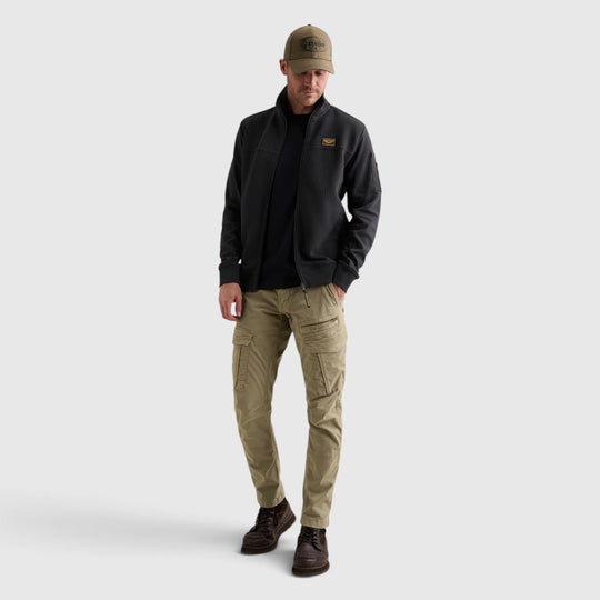PME Legend Vest Jacquard met Flight Pocket in Salute / Blauw, productfoto 3