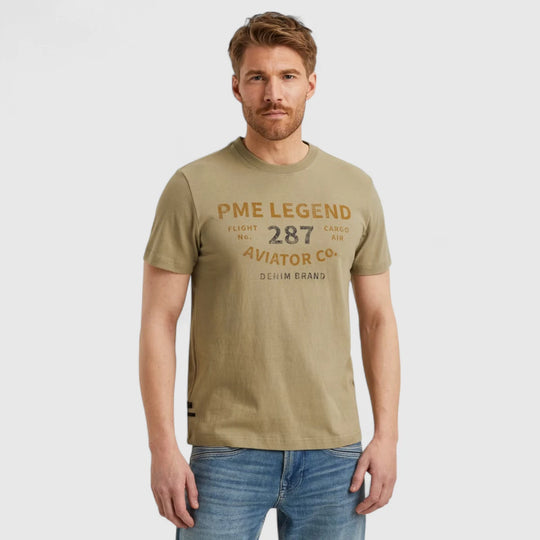 PTSS2506552-6391 PME Legend T-Shirt Open End Jersey Silver Sage