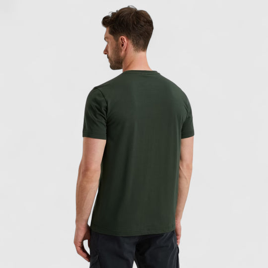 PTSS2510584-6027 PME Legend T-Shirt Cotton Elastane Jersey Darkest Spruce / Groen