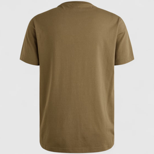 PTSS2510584-6389 PME Legend T-Shirt Cotton Elastane Jersey Dusky Green / Groen