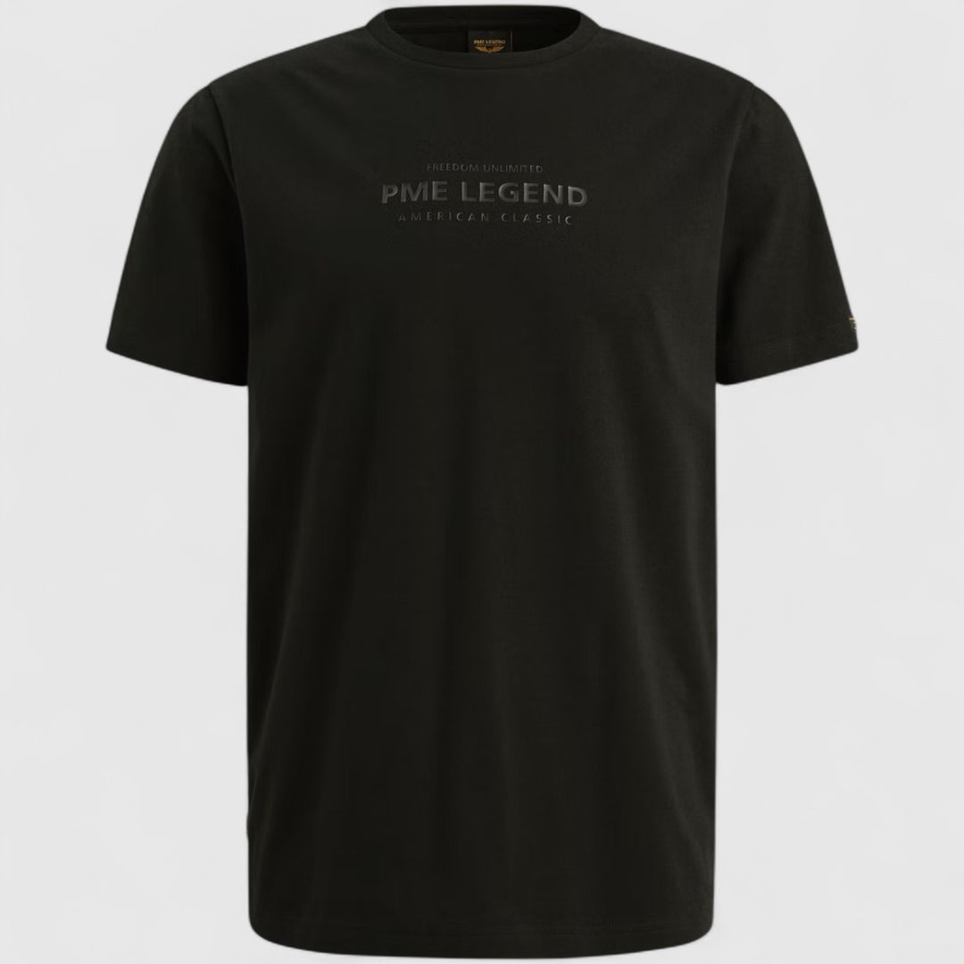PTSS2510584-999 PME Legend T-Shirt Cotton Elastane Jersey Dusky Green / Groen