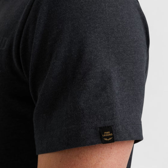 PME Legend T-Shirt Round Neck Melange Jersey