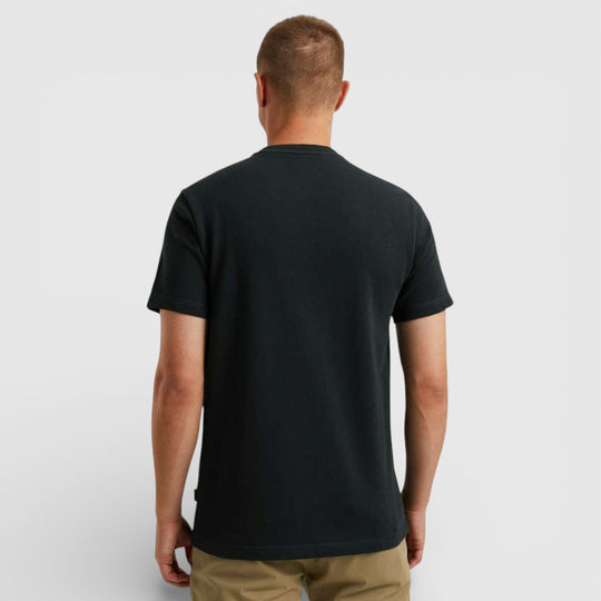 PTSS2511565-5282 PME Legend T-Shirt Korte Mouw Ronde Hals Heavy Slub Jersey Blue