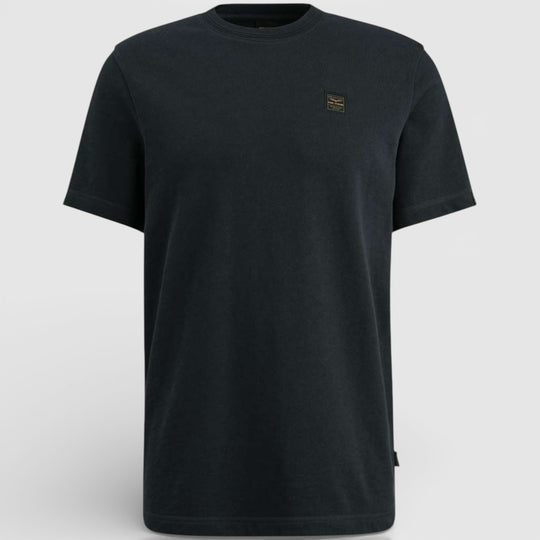 PTSS2511565-5282 PME Legend T-Shirt Korte Mouw Ronde Hals Heavy Slub Jersey Blue