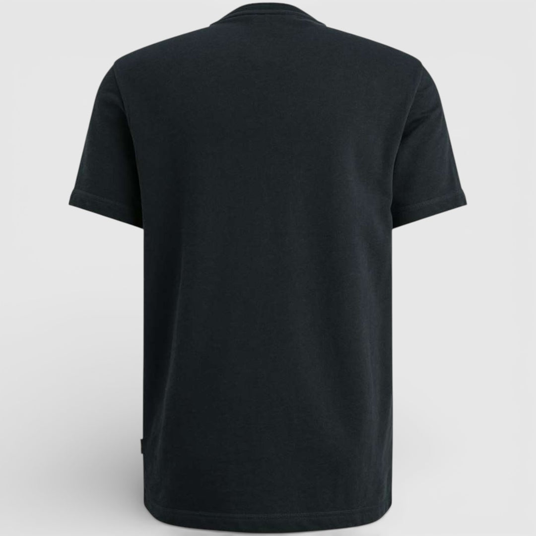 PTSS2511565-5282 PME Legend T-Shirt Korte Mouw Ronde Hals Heavy Slub Jersey Blue