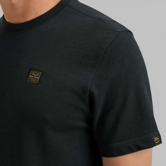 PTSS2511565-5282 PME Legend T-Shirt Korte Mouw Ronde Hals Heavy Slub Jersey Blue