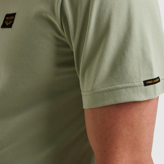 PTSS2511599-6163 PME Legend Short Sleeve Round Neck Guyver T-Shirt Desert Sage / Groen