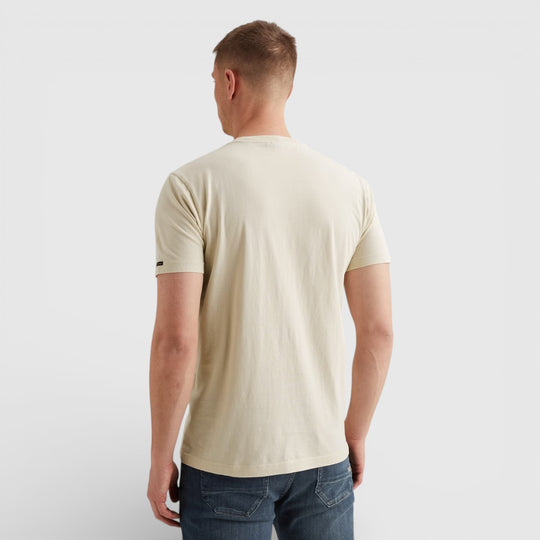 PTSS2602562-7013 PME Legend T-Shirt Special Washed Garment Dye Bone White