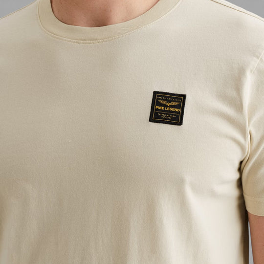 PTSS2602562-7013 PME Legend T-Shirt Special Washed Garment Dye Bone White