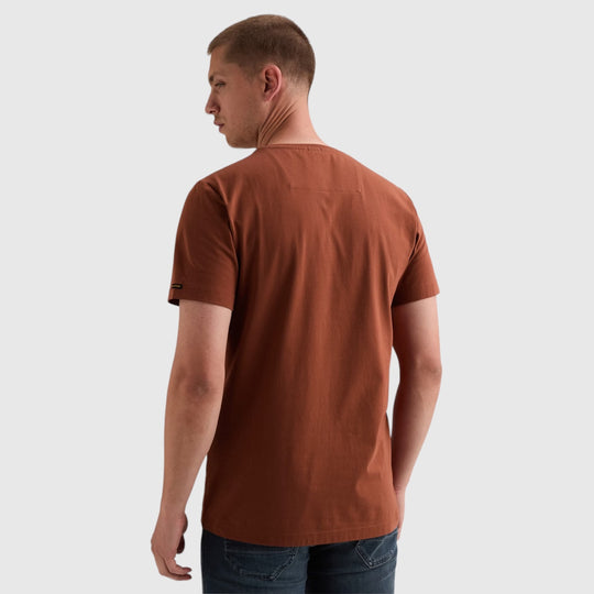 PTSS2608599-8178 PME Legend Short Sleeve Round Neck Guyver T-Shirt Arabian Spice / Rood