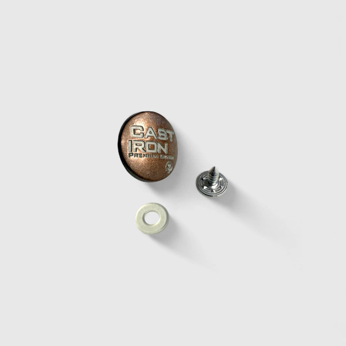 Reparatie - Cast Iron Jeansknoop 20mm (incl. bevestiging)