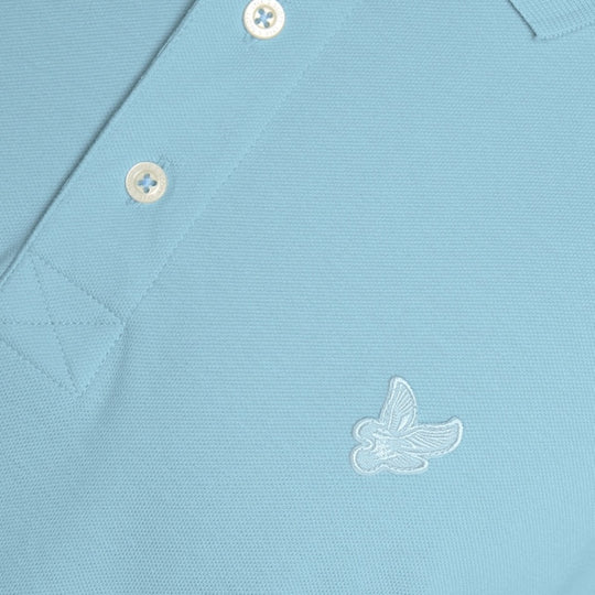  SP2255TONT-Y075 Lyle & Scott Polo Shirt Superfine Airy Blue