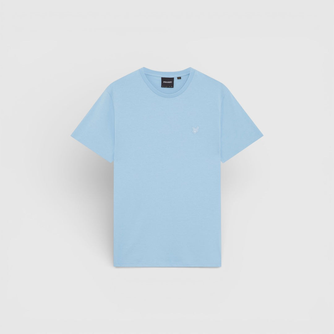 TS2255TONT-Y075 Lyle & Scott T-Shirt Tonal Eagle Superfine Airy Blue / Blauw