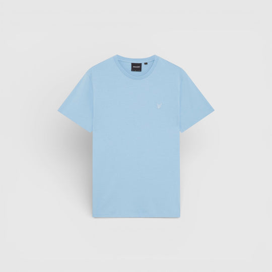 TS2255TONT-Y075 Lyle & Scott T-Shirt Tonal Eagle Superfine Airy Blue / Blauw