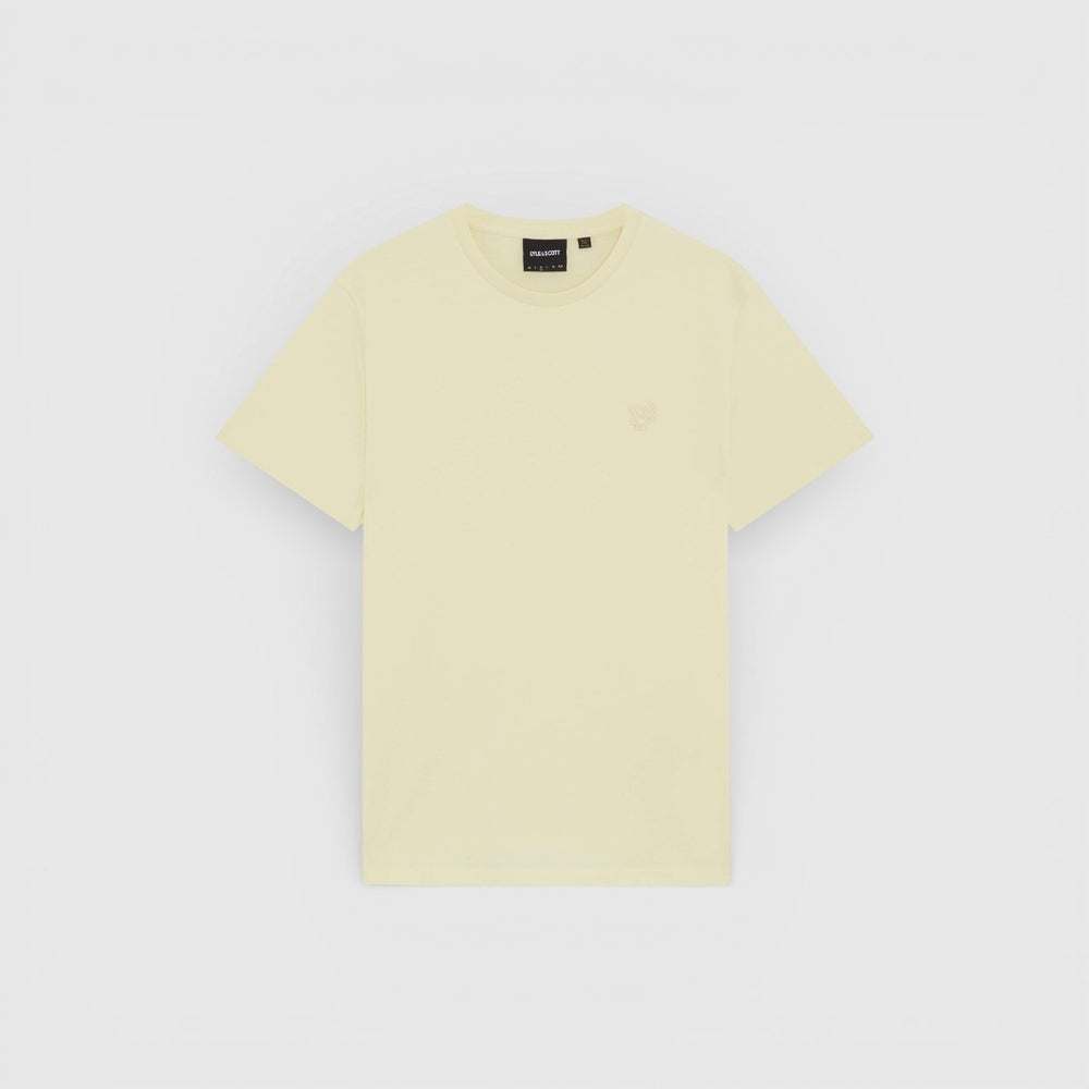 TS2255TONT-Y083 Lyle & Scott T-Shirt Tonal Eagle Superfine Pastel Yellow