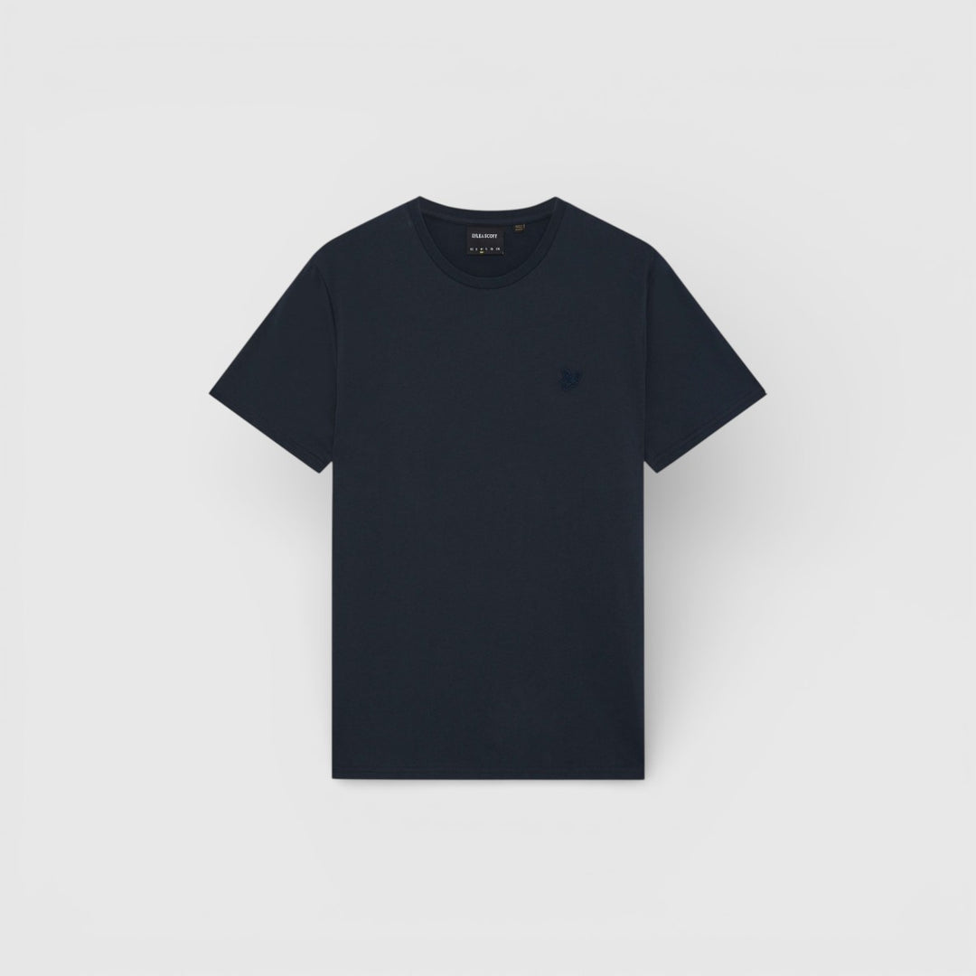 TS2255TONT-Z271 Lyle & Scott T-Shirt Tonal Eagle Superfine Dark Navy / Donker Blauw