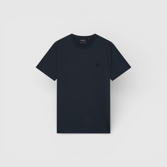 TS2255TONT-Z271 Lyle & Scott T-Shirt Tonal Eagle Superfine Dark Navy / Donker Blauw