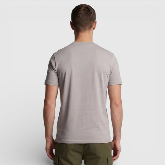 TS400VOG-Y043 Lyle & Scott Plain T-Shirt Short Sleeve Gull Grey / Grijs