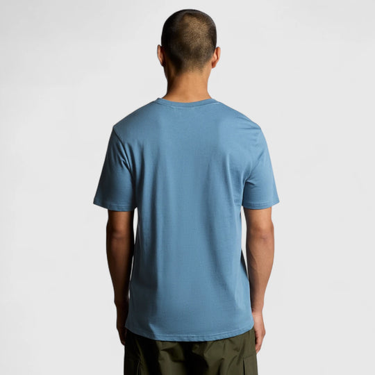 TS400VOG-X861 Lyle & Scott Plain T-Shirt Short Sleeve Ocean Sky