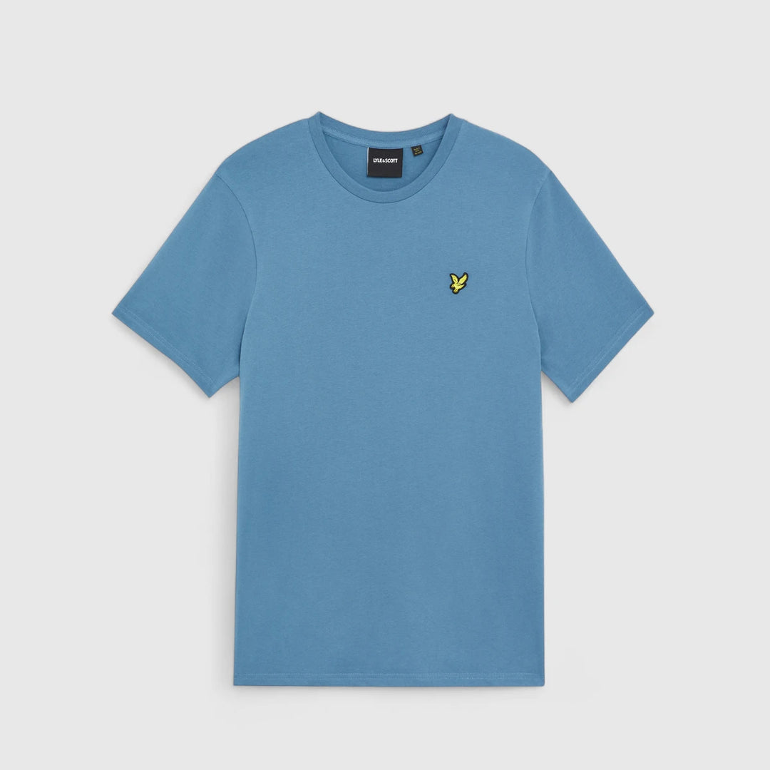 TS400VOG-X861 Lyle & Scott Plain T-Shirt Short Sleeve Ocean Sky