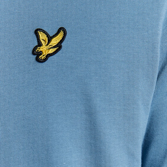 TS400VOG-X861 Lyle & Scott Plain T-Shirt Short Sleeve Ocean Sky